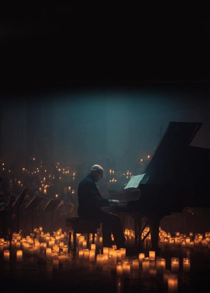 CGM Orchestra. Музыка Людовико Эйнауди при свечах