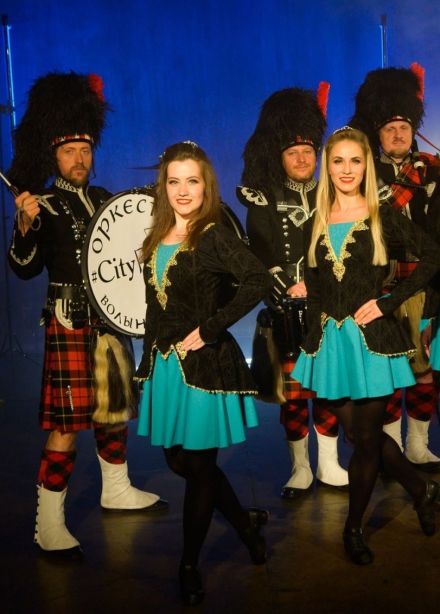 City Pipes. Ирландское шоу 2